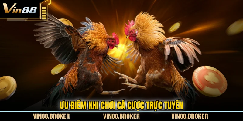 Ưu điểm khi chơi cá cược trực tuyến